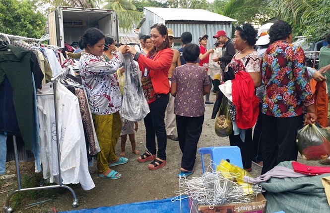 cua hang 0 dong mang hoi am den voi nguoi ngheo