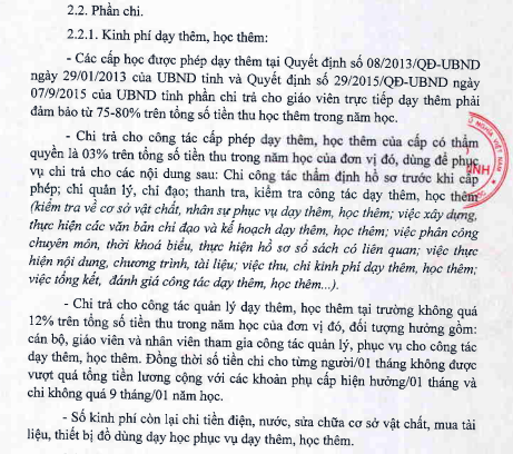 so gd dt binh phuoc ngoi mat huong hang tram trieu tien quan ly hoc them