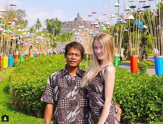anh chang indonesia khien nua the gioi phat hon khi cuoi duoc vo qua xinh