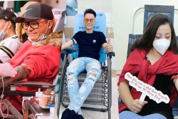 Sao Việt hiến máu giữa lúc kho máu cạn kiệt vì ảnh hưởng dịch corona