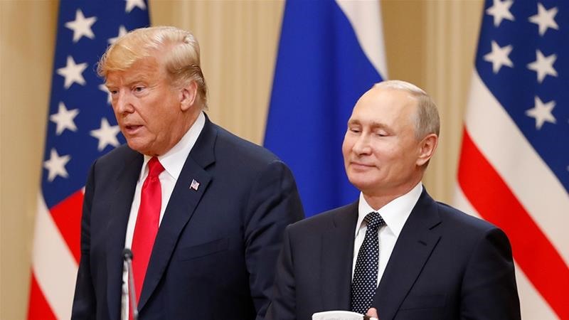 Tổng thống Donald Trump và Tổng thống Vladimir Putin. Ảnh: Reuters.