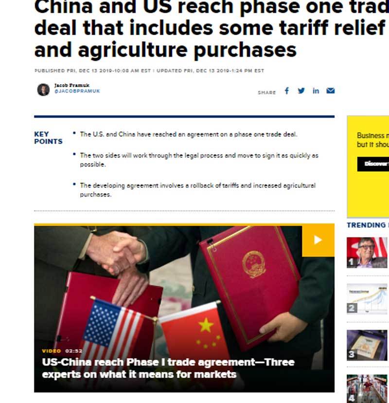 Cú chốt giờ chót, quân bài của TT Trump khiến Trung Quốc ngồi trên lửa