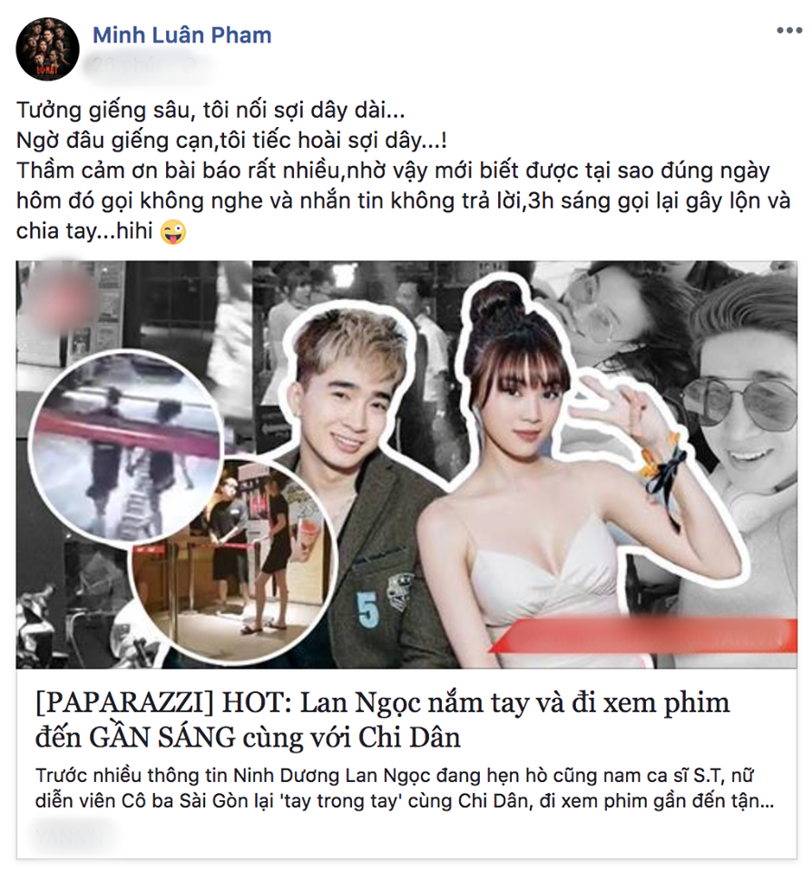 lan ngoc chia tay minh luan vi yeu chi dan nguoi trong cuoc noi gi