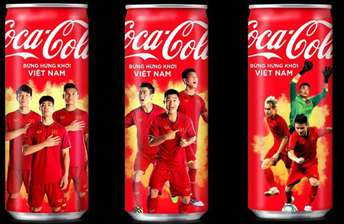 coca cola viet nam thay quang cao mo lon viet nam