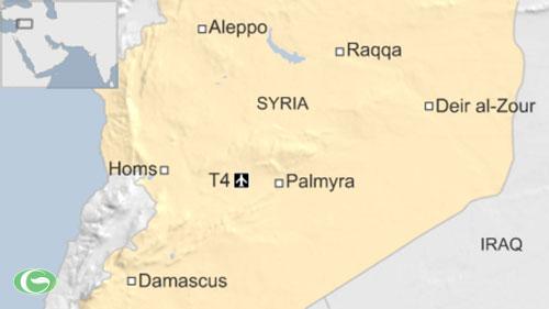 phong khong syria ban ha ten lua tan cong san bay quan su