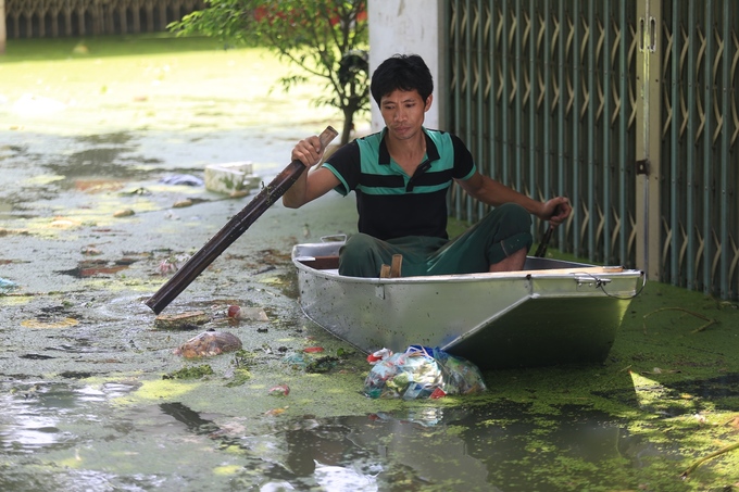 bien rac bua vay nguoi dan vung lu ha noi