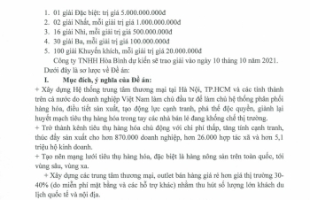 Phản biện, đóng góp ý kiến cho Đề án xây dựng “Hệ thống trung tâm thương mại, outlet V+ miễn phí mặt bằng” trên toàn quốc của Công ty Thương binh nặng