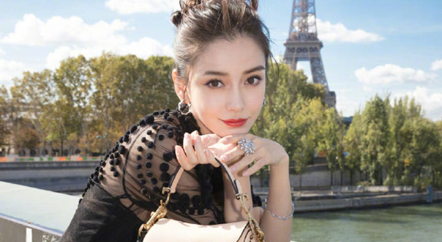 angelababy xinh dep trong tuan le thoi trang paris