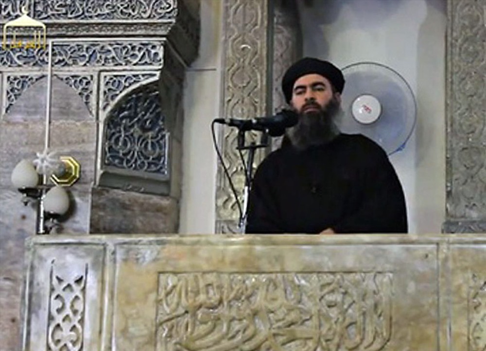 Thủ lĩnh IS Abu Bakr al-Baghdadi. Ảnh: Global Look Press