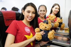 Bay Vietjet, top 43 Hoa hậu Việt Nam rực rỡ thu hút hàng triệu hành khách