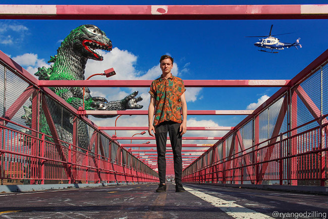 dan khung long di khap the gian chang trai khien cong dong mang sot xinh xich