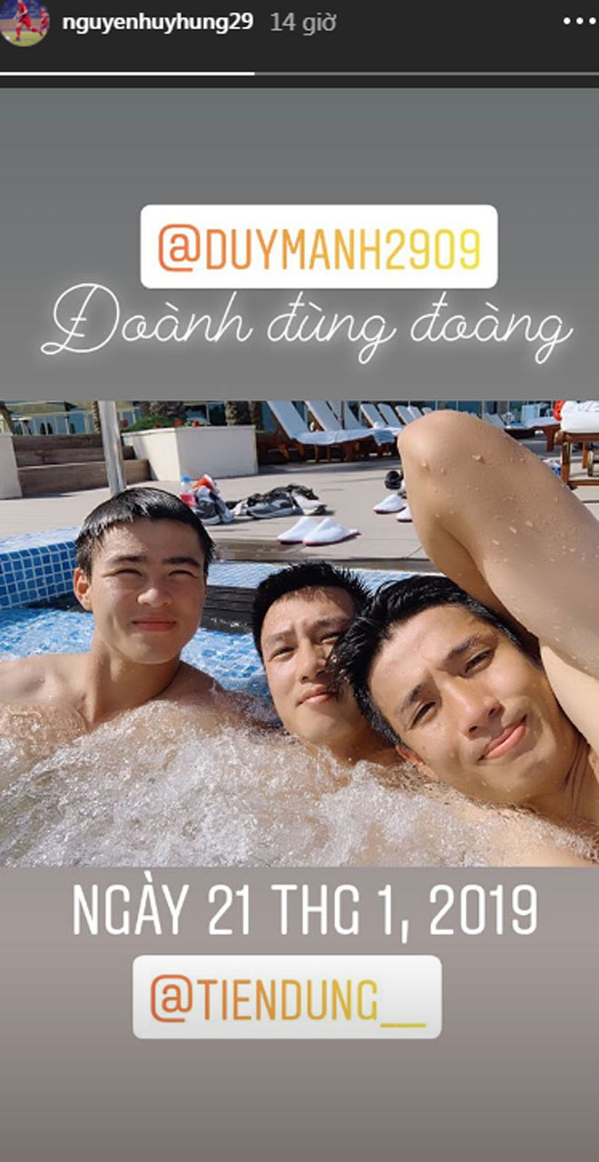 cac cau thu viet noi gi truoc tran tu ket lich su voi nhat ban