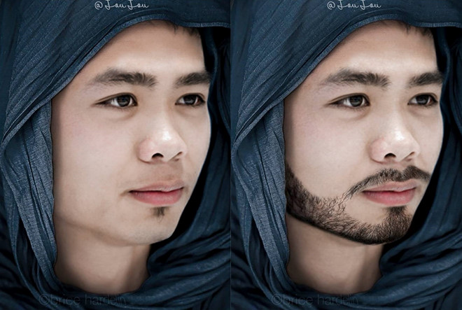 nho photoshop phu phep cac tuyen thu viet nam bong hoa soai ca xu a rap