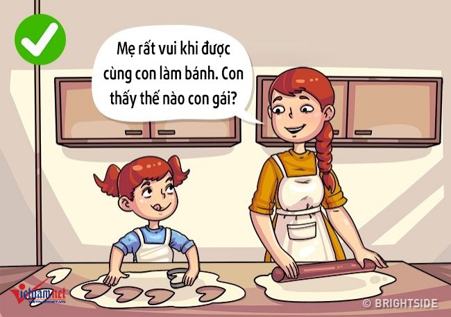 muon tre tot bung tu tin cha me nen su dung nhung cau noi nay