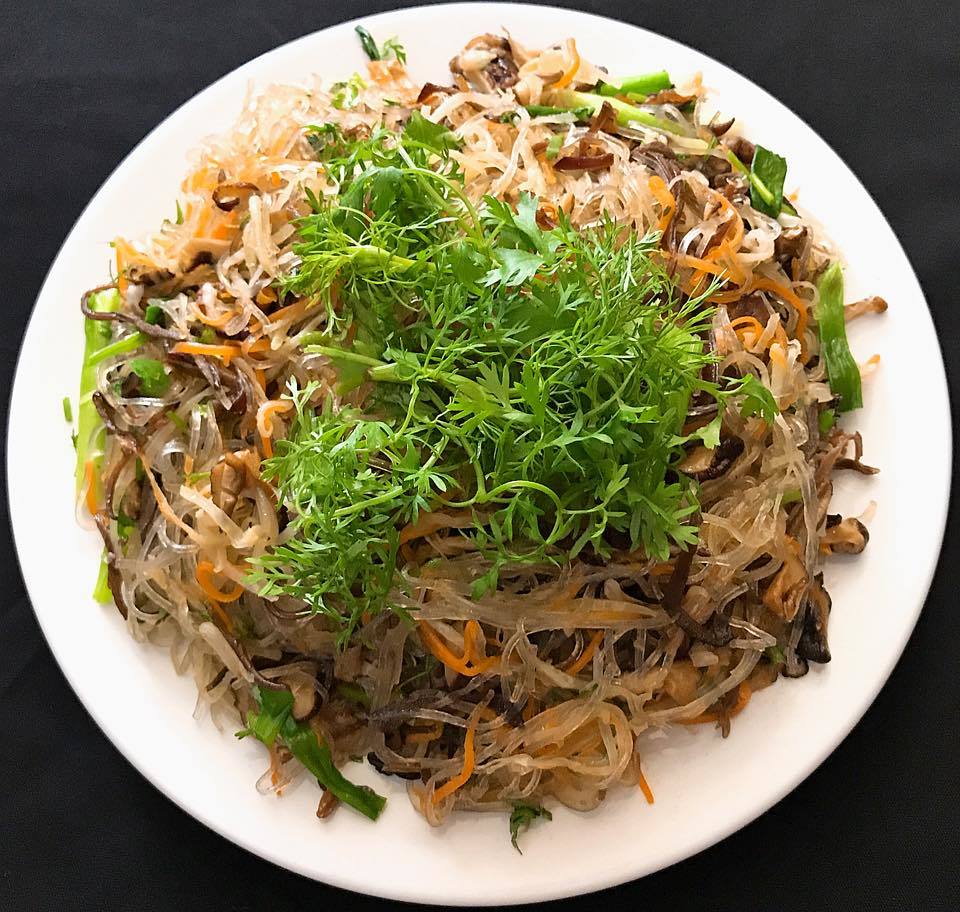 Cách làm miến xào chay cho ngày Rằm cach lam mien xao chay cho ngay ram