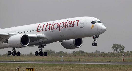 roi may bay o ethiopia cung loai boeing 737 max 8 trong vu lion air