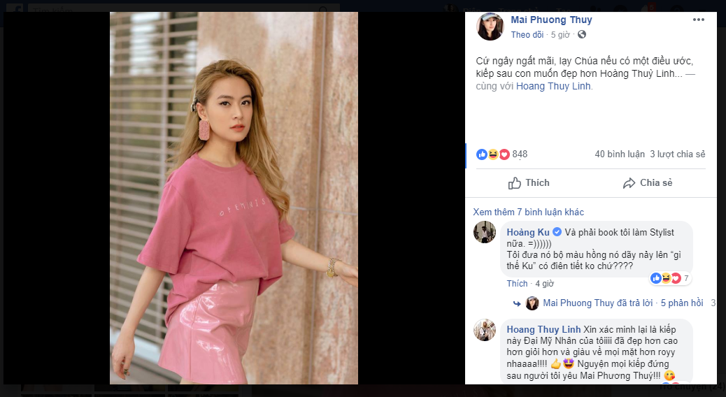 hoa hau mai phuong thuy kiep sau muon dep hon hoang thuy linh