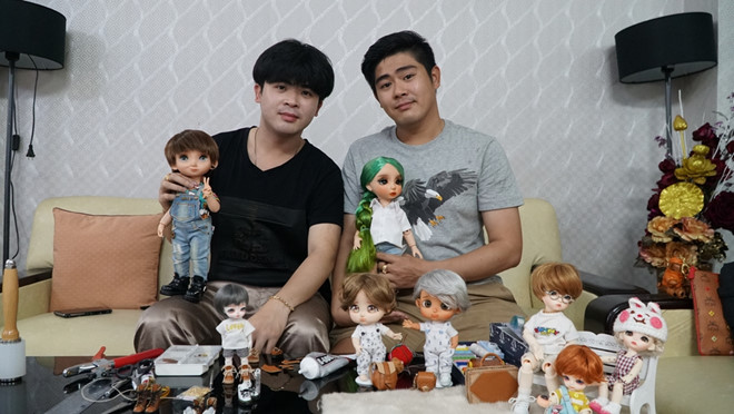 chang trai dong giay cho bup be kiem hang chuc trieu dong moi thang