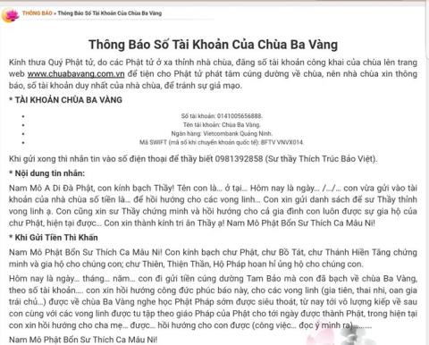 tim bi hai trong vu chua ba vang ai muon thua nhan