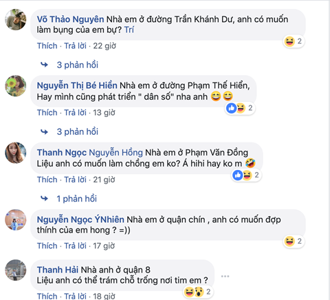 facebooker dua nhau the hien trinh do tha thinh qua ten duong quan