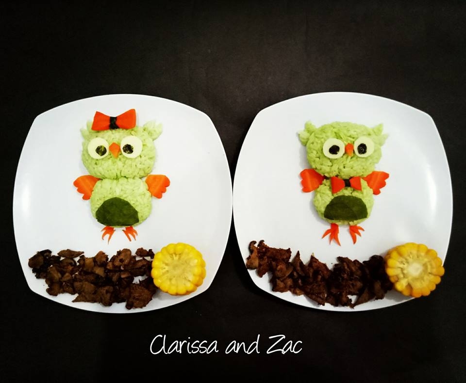 me xinh chua benh bieng an cho con bang nhung dia com co tich