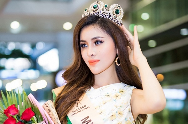 thu dung ve nuoc sau khi doat a hau 2 miss eco international 2018