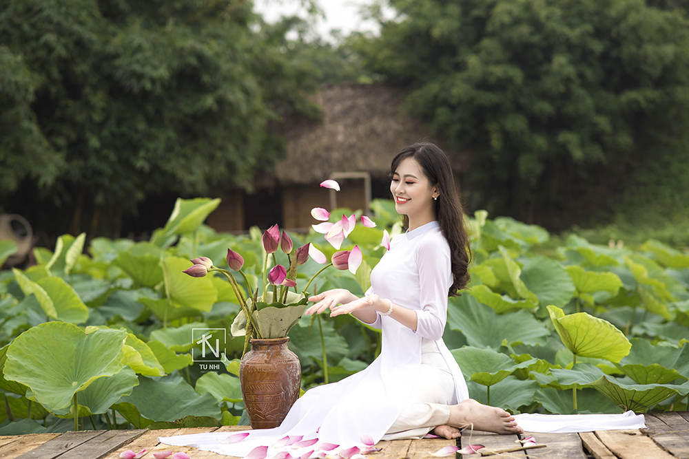 anh hoa khoi imiss thang long dep tinh khoi trong ta ao dai trang
