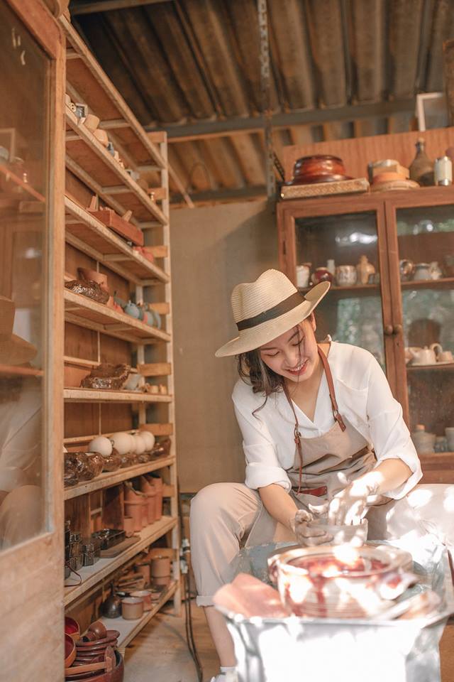 chiang mai dep quen loi ve qua goc check in cua co gai viet