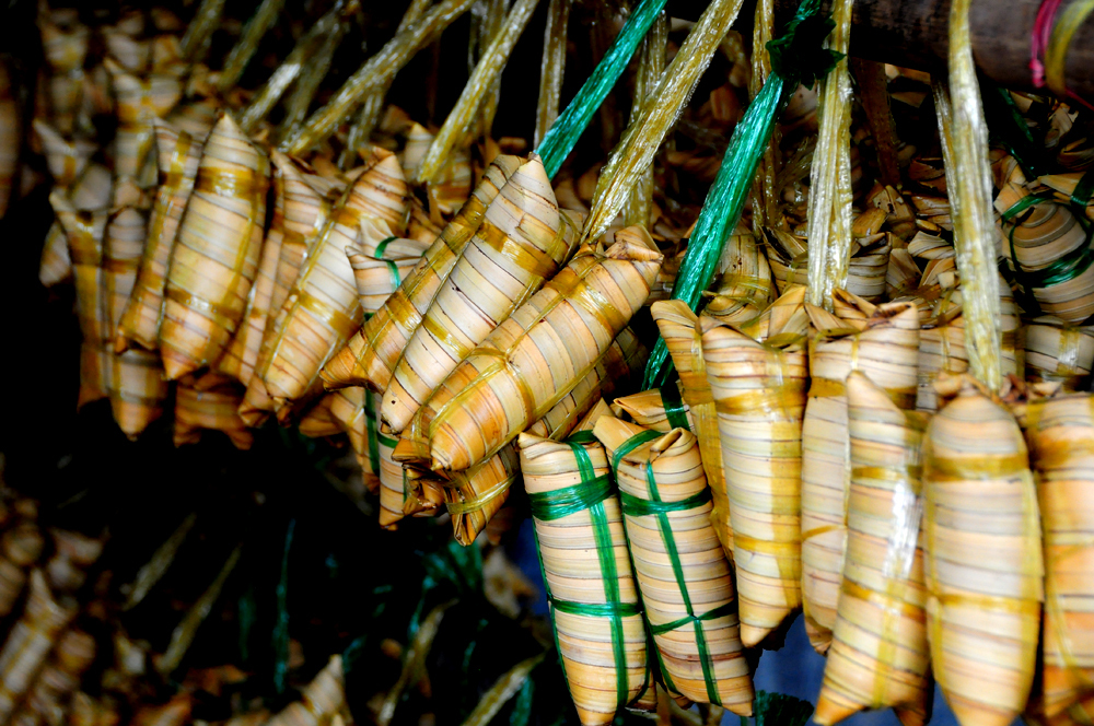 banh la dua mon qua di cung ky uc nguoi mien tay