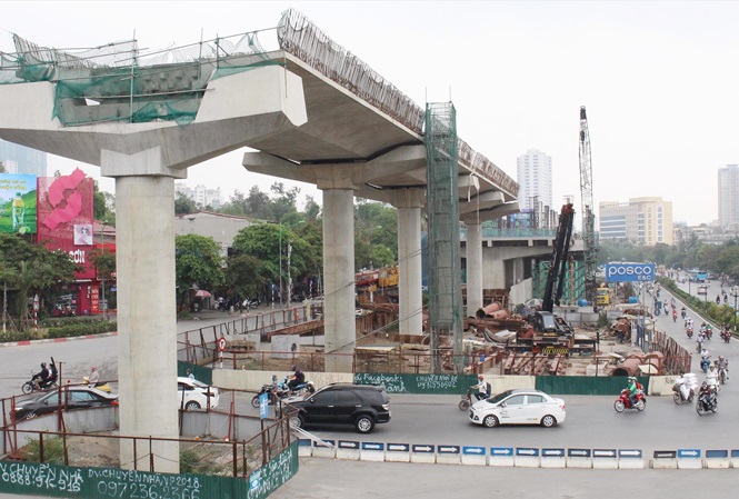 du an metro nhon ga ha noi bi doa dung thi cong