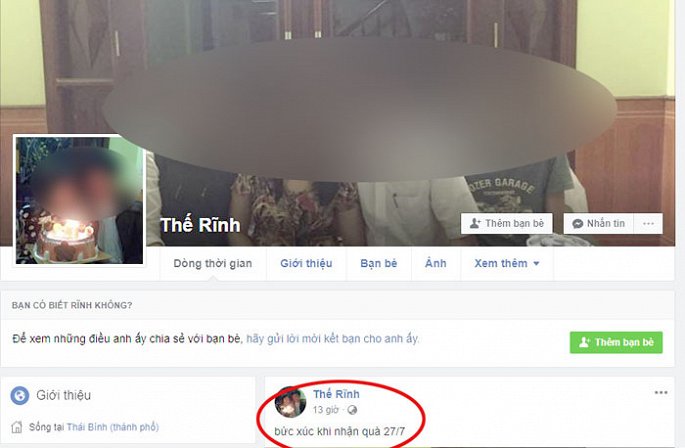 su that sau video buc xuc khi nhan qua 277 o thai binh