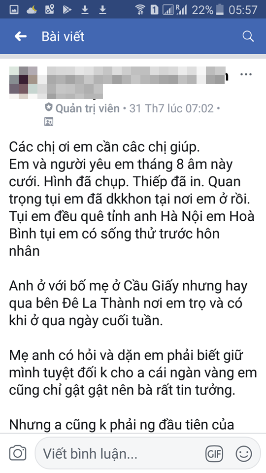 can ngay cuoi me chong tuong lai nhan duoc clip sex tu nguoi yeu cu cua con dau