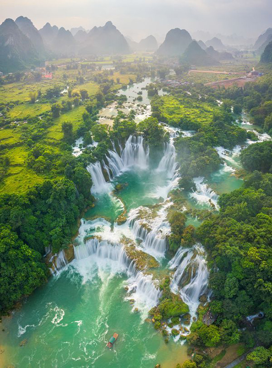 phong canh khap viet nam nhin tu tren cao