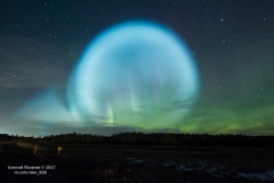 Sự thật quầng sáng kì dị xuất hiện trên bầu trời nước Nga nghi do người ngoài hành tinh