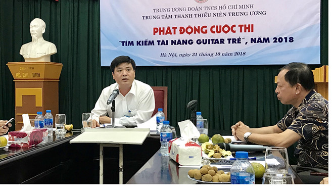 phat dong cuoc thi tim kiem tai nang guitar tre nam 2018