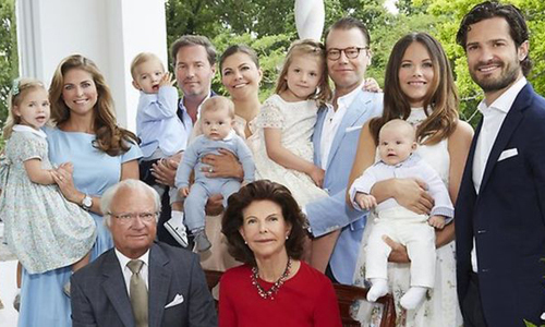 Quốc vương Thụy Điển bỏ tư cách hoàng gia của 5 cháu ruột quoc vuong thuy dien bo tu cach hoang gia cua 5 chau ruot