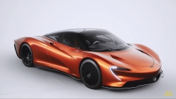 Ngắm Mclaren Speedtail với nội thất hoàn thiện bởi Hermes