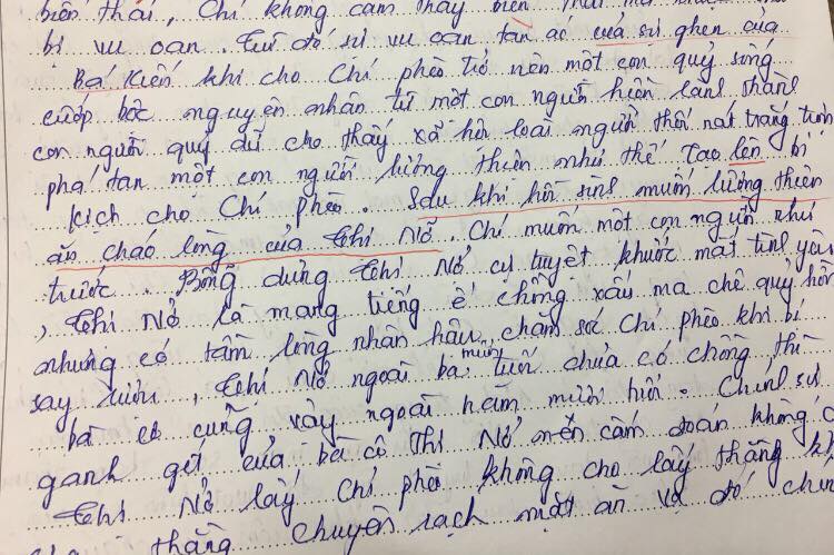 cuoi ra nuoc mat voi bai thi ngu van cua hoc sinh