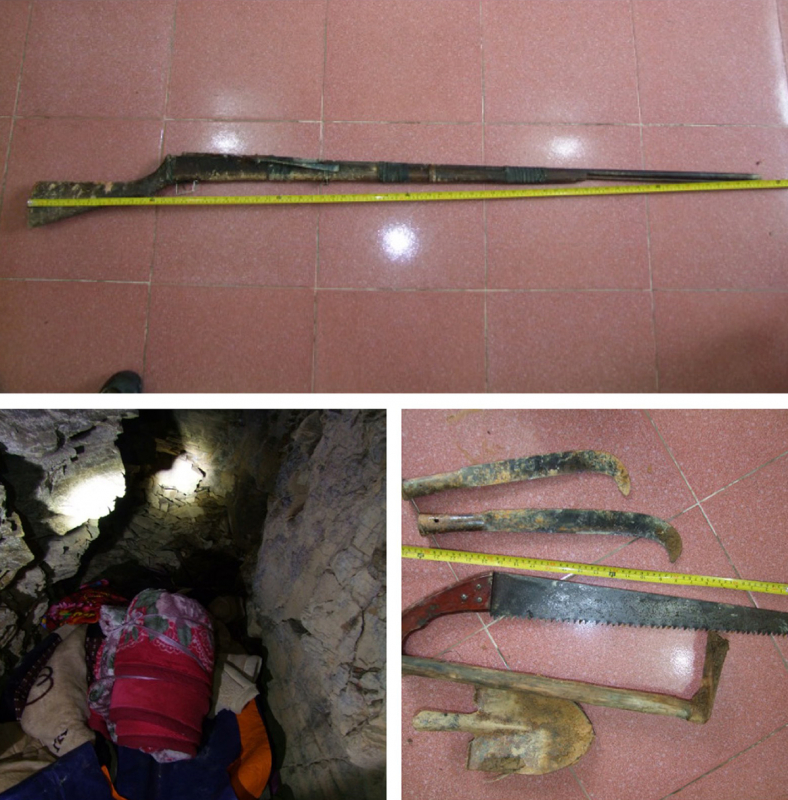 Xả súng vào vợ chồng cháu ruột rồi trốn trong hang đá -2