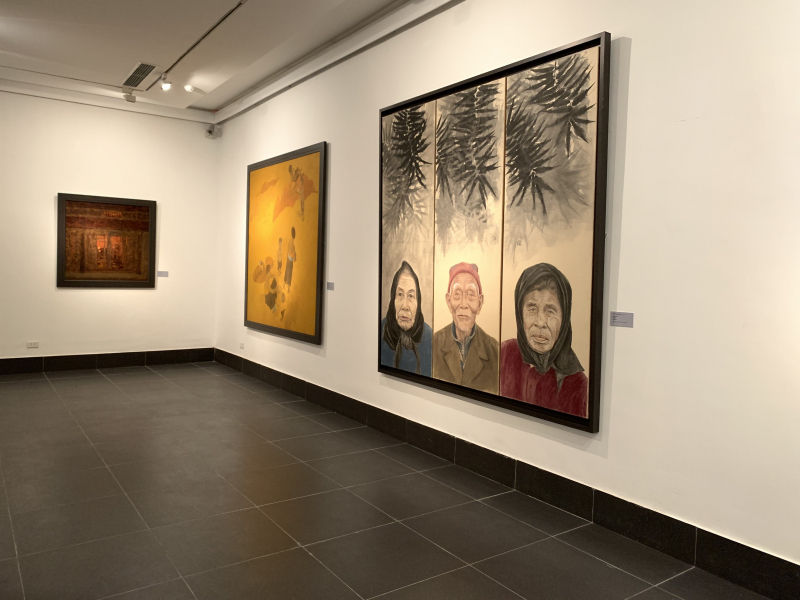 Trưng bày 65 tác phẩm trong Không gian Mỹ thuật Việt Nam đương đại -0