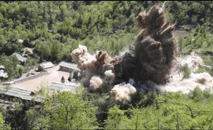 Nghi vấn Triều Tiên mở lại bãi thử hạt nhân sau 4 năm im ắng -1