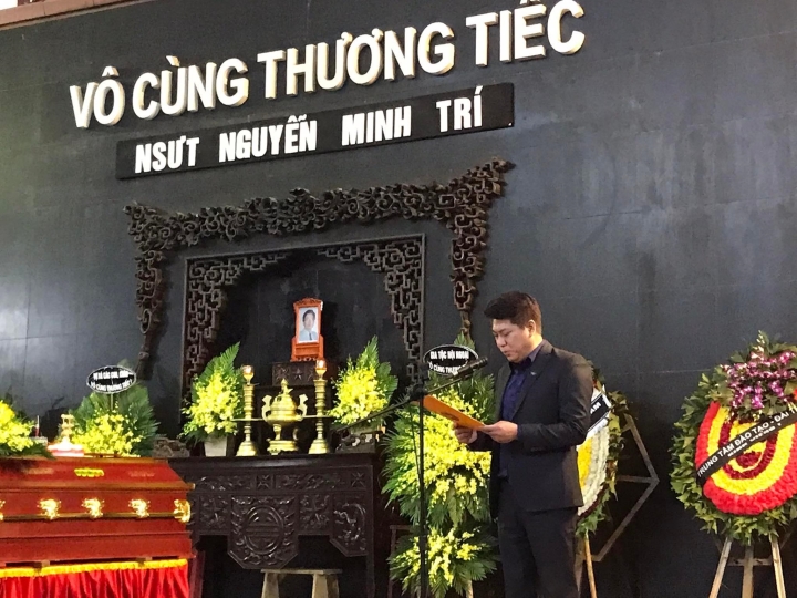 Gia đình, đồng nghiệp tiễn biệt NSƯT Minh Trí, giọng đọc huyền thoại của VTV - 9