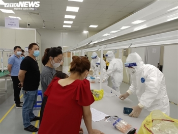 Thêm 41 ca dương tính với SARS-CoV-2 tại ổ dịch lớn nhất Bắc Giang