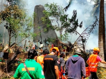 Quân đội Philippines: Máy bay chở 96 người ở tình trạng rất tốt trước khi rơi
