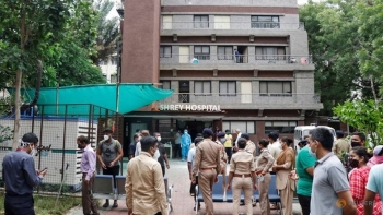 8 bệnh nhân COVID-19 tử vong trong vụ cháy bệnh viện ở miền tây Ấn Độ
