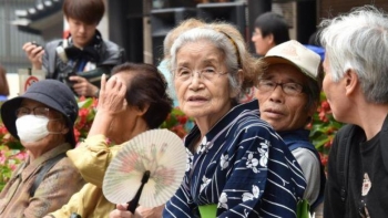Số người già trên 100 tuổi của Nhật Bản nhiều nhất thế giới