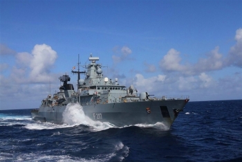 Trung Quốc không cho tàu khu trục Đức cập cảng Thượng Hải