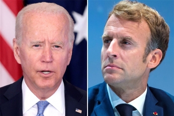 Ông Biden sẽ nói chuyện với Tổng thống Macron để giải quyết căng thẳng