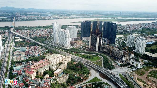 Cầu cạn 5.300 tỷ đồng ở Hà Nội sắp thông xe vẫn chưa có lối lên xuống - 3