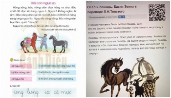 Truyện Hai Con Ngựa trong sách giáo khoa Tiếng Việt lớp 1 gây tranh cãi: Nguyên tác viết gì?